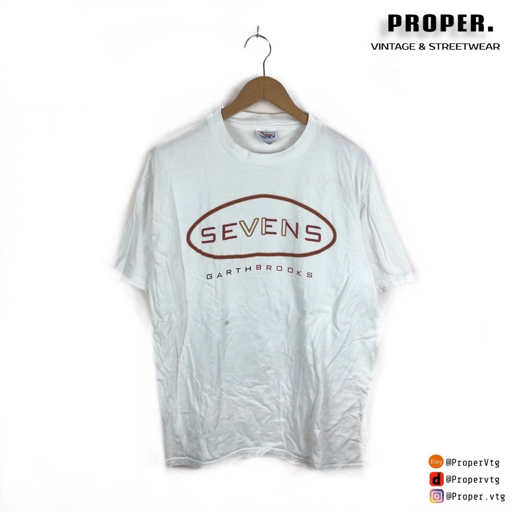 Vintage Garth Brooks Sevens 1998 Tour t shirt